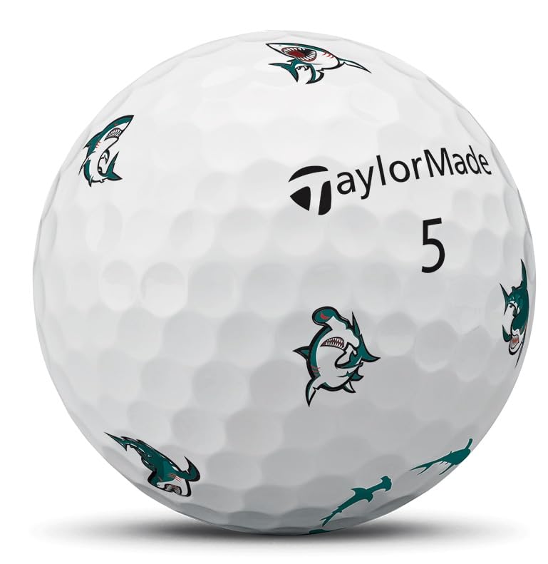 TaylorMade TP5 Pix Hot Shot Golf Balls 1-Dozen Shark : Amazon.co